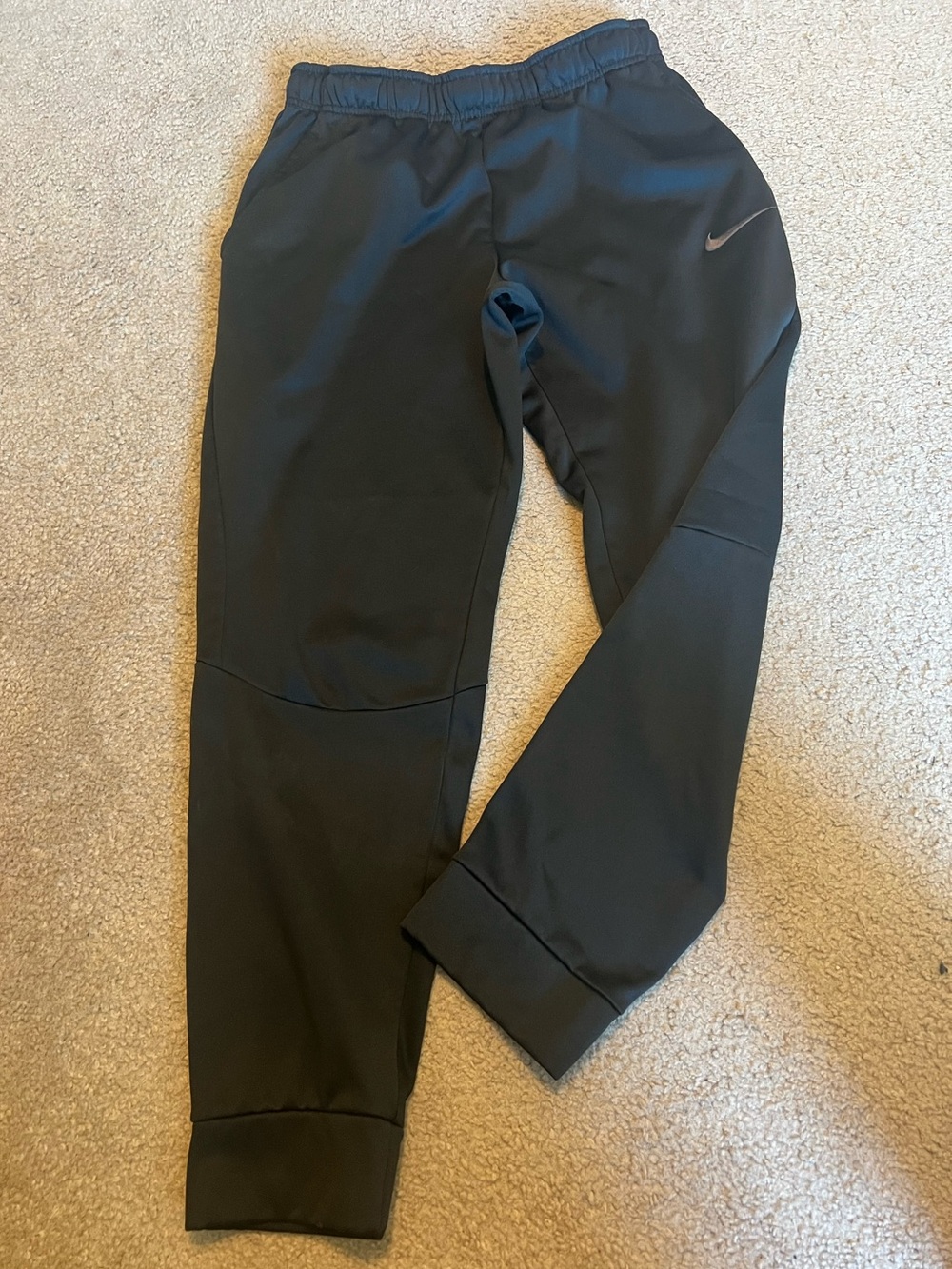 Nike Black Men's Performance Joggers with Swoosh